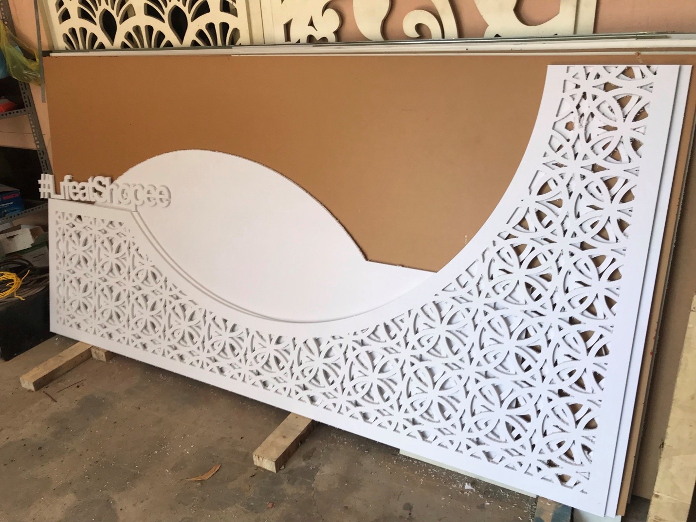 Cắt CNC formex và ván nhựa pima